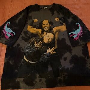 THE HARDY’S OFFICIAL TNA / FOURTH ROPE T-SHIRT (OVERSIZED)- Size Medium